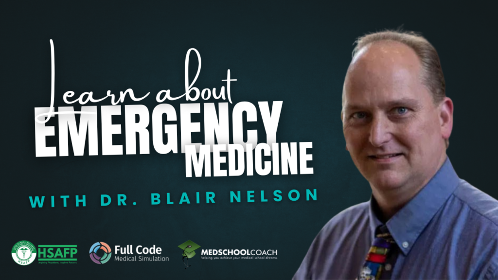 High School Alliance of Future Physicians medical curriculum with emergency medicine specialist